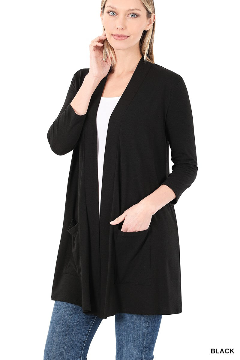 BLACK FRIDAY EXCLUSIVE! - Keep On Going Cardigan - Black