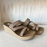 Witley Wedge Sandal - Taupe