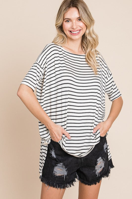 Call Me Back Tunic Top