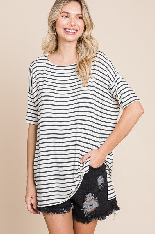 Call Me Back Tunic Top