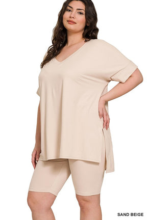 Waiting For You Lounge Set - Sand Beige