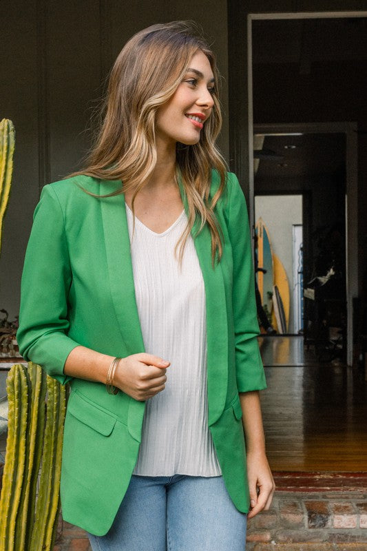 Ready For Success Blazer - Kelly Green