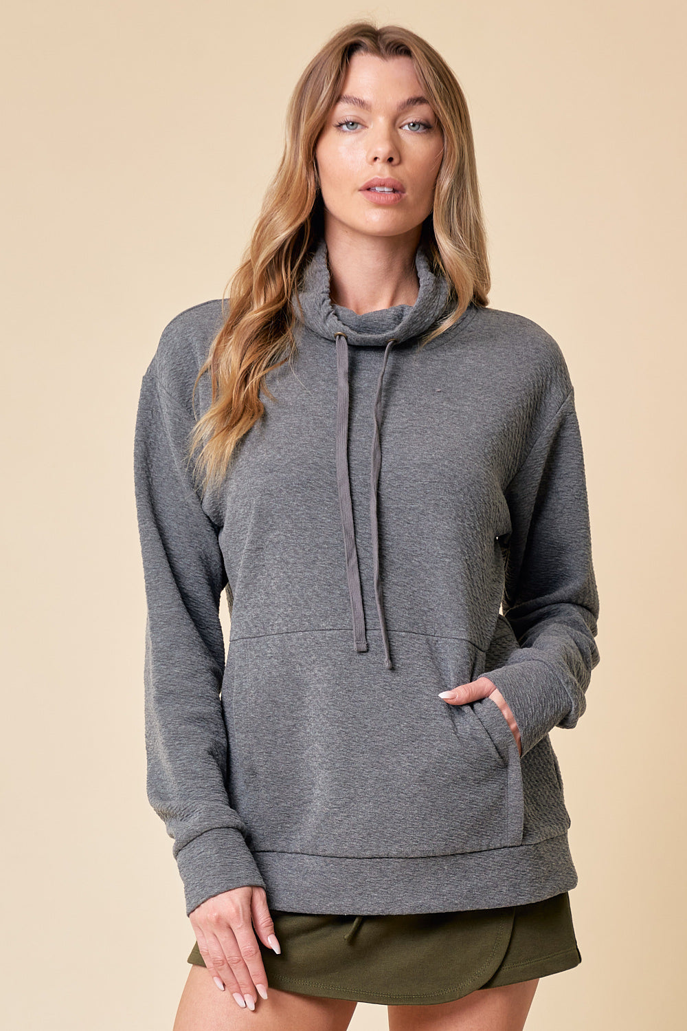 Finding Hope Funnel Neck Pullover