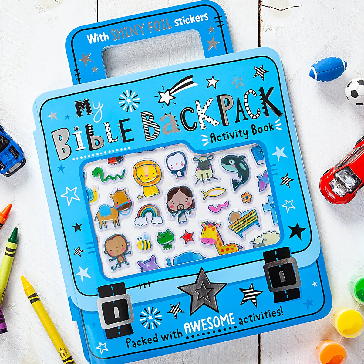 My Bible Backpack Activity Book - Boys