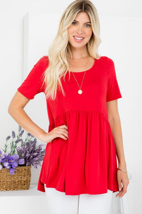 Be A Big Star Babydoll Tunic