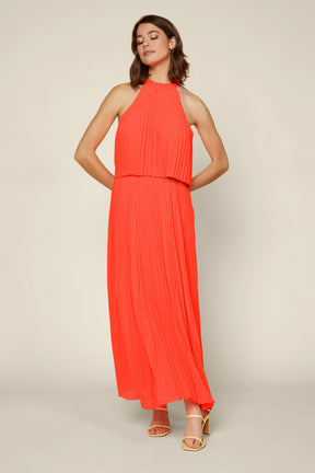 Not Without You Dress - Neon Orange