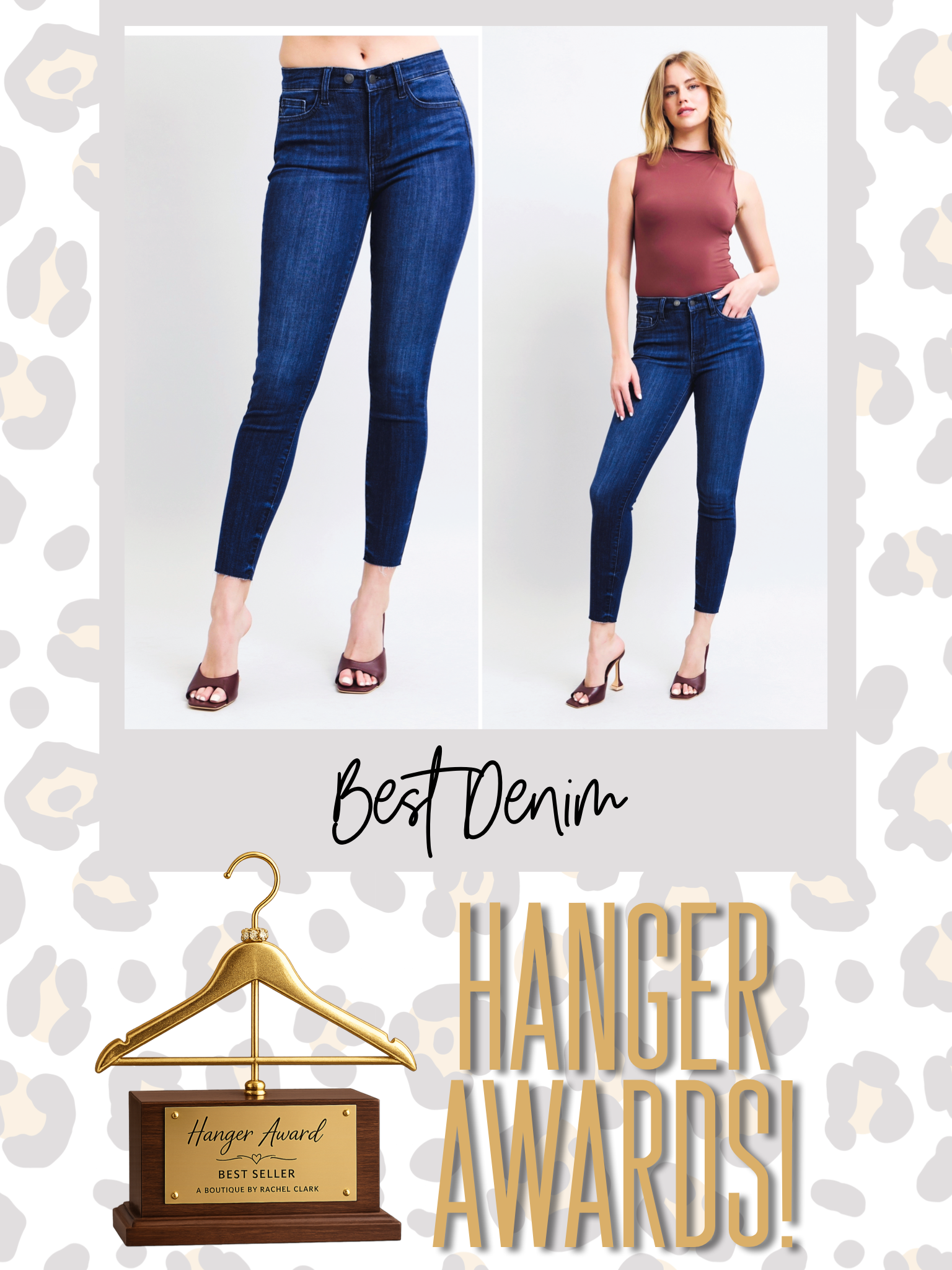 Judy Blue Double Button Raw Hem Skinny Jean