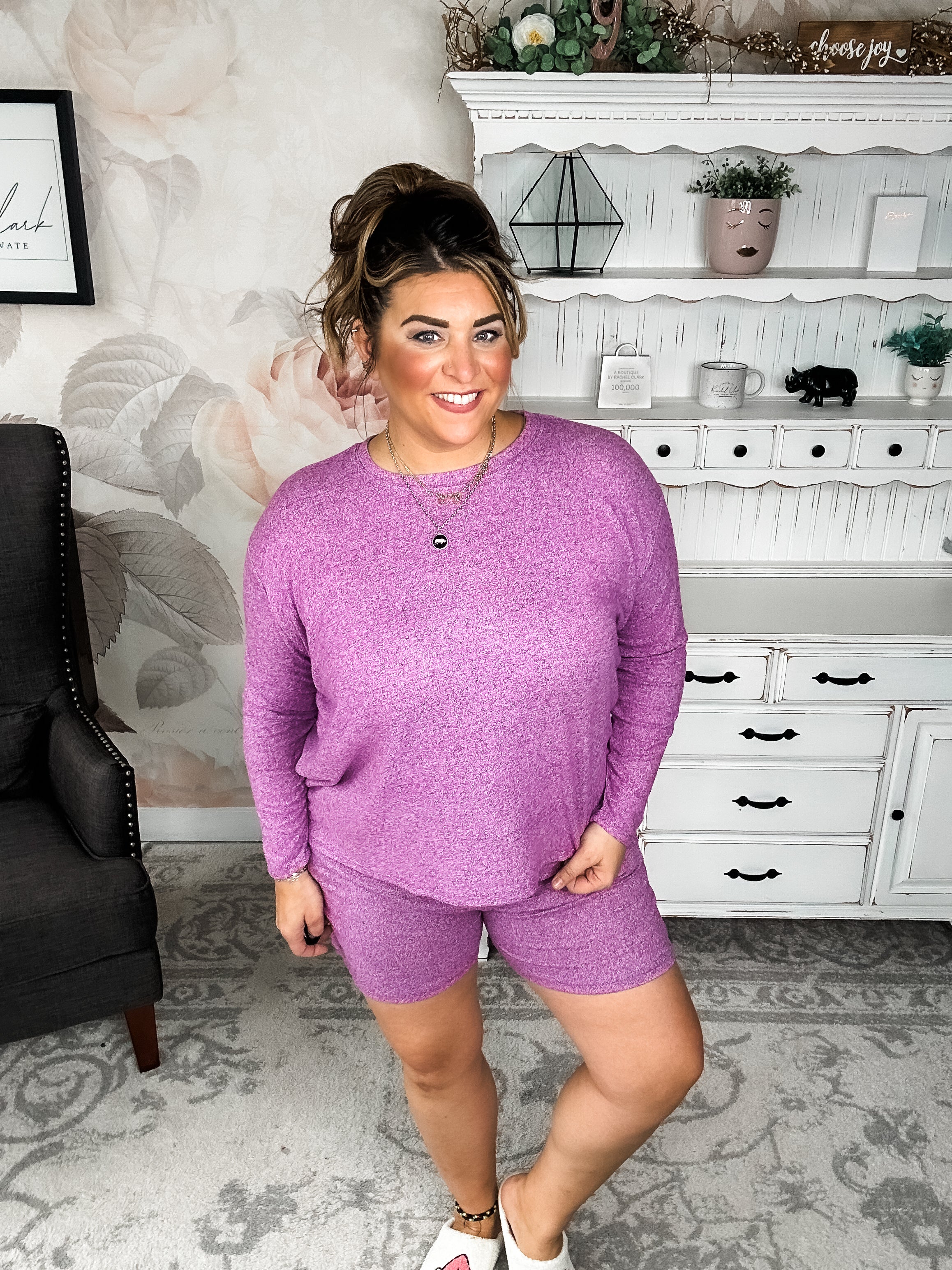 BLACK FRIDAY EXCLUSIVE - Twilight Traveler Lounge Set - Light Plum