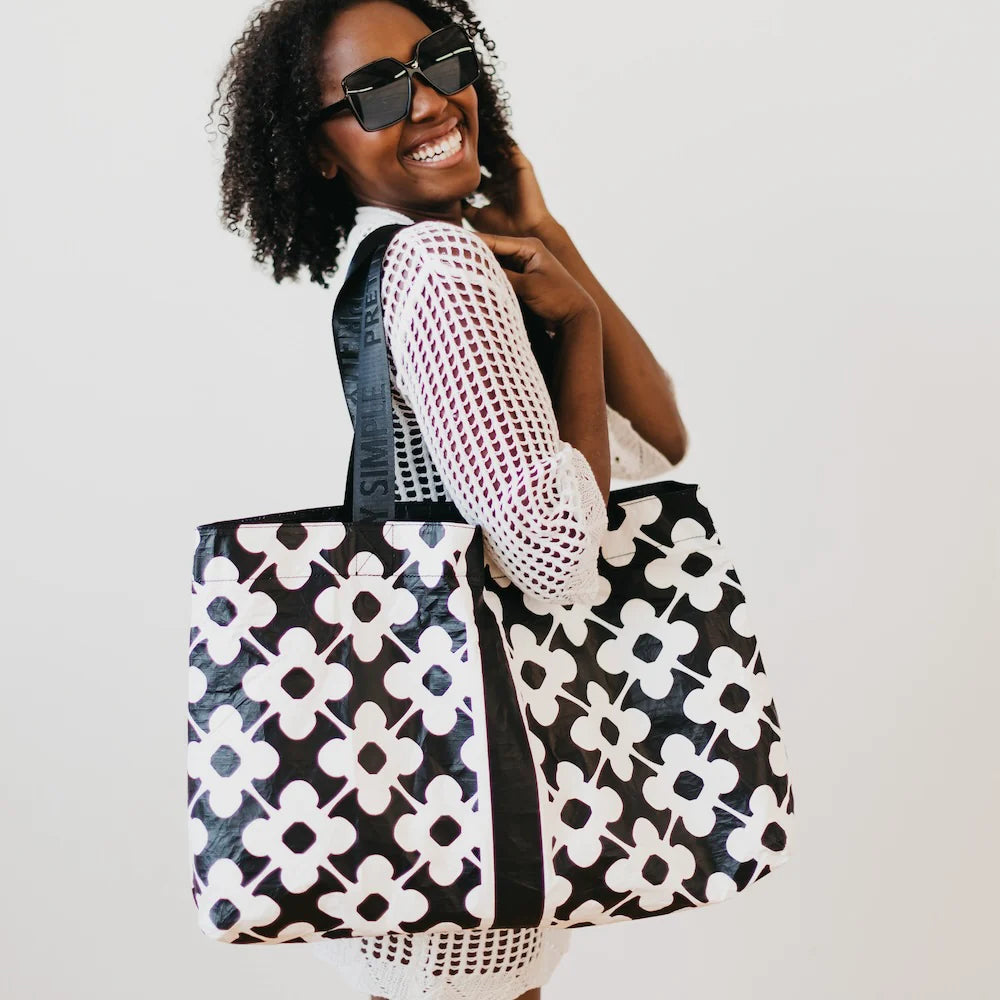 Splash Proof Kona Collection Set - Clover Black/White