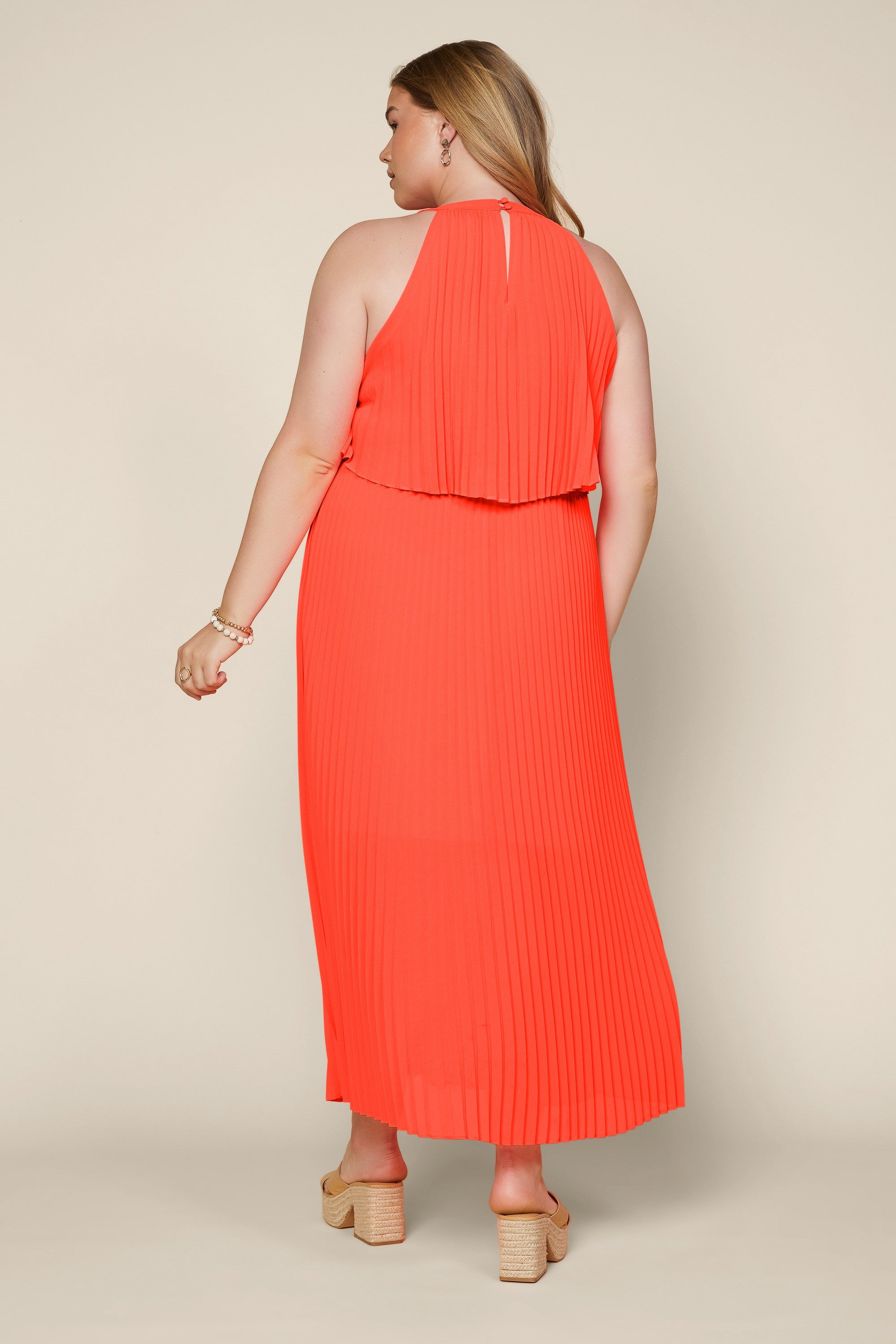 Not Without You Dress - Neon Orange