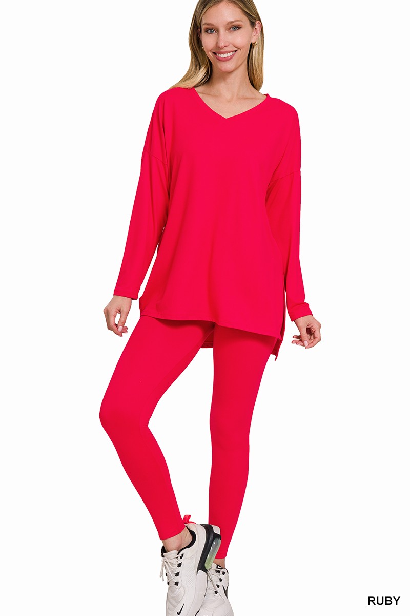 You Can't Resist This Lounge Set - Ruby