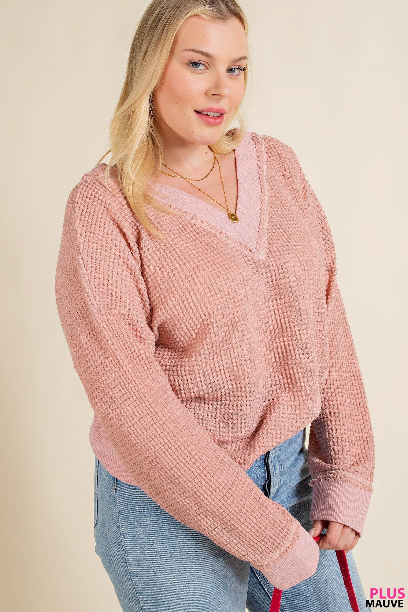 Forever Yours Waffle Knit Top