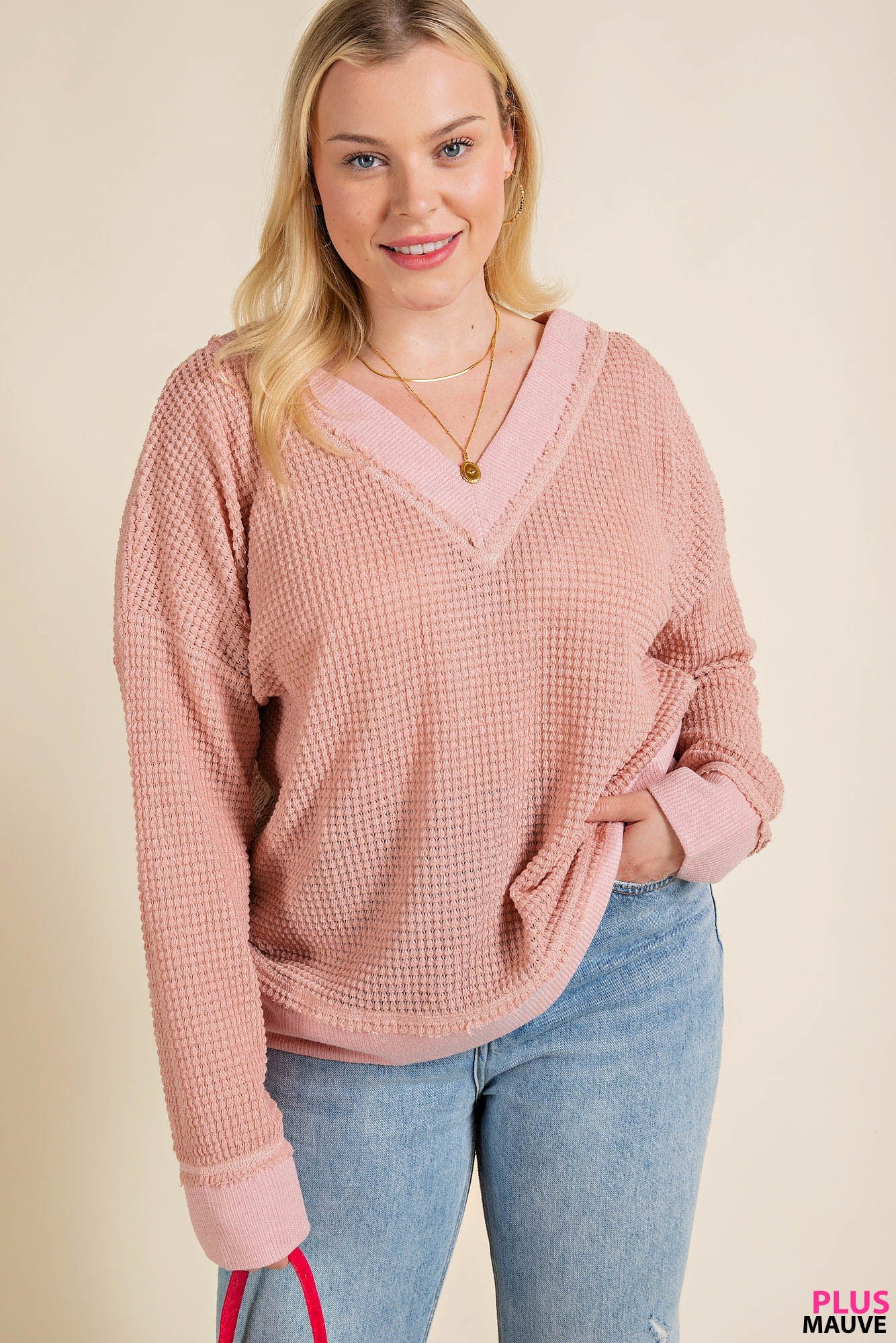 Forever Yours Waffle Knit Top