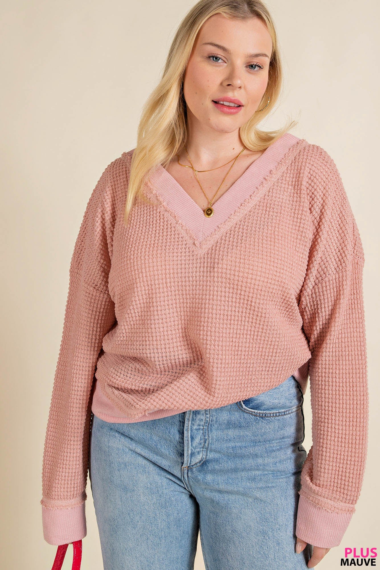 Forever Yours Waffle Knit Top