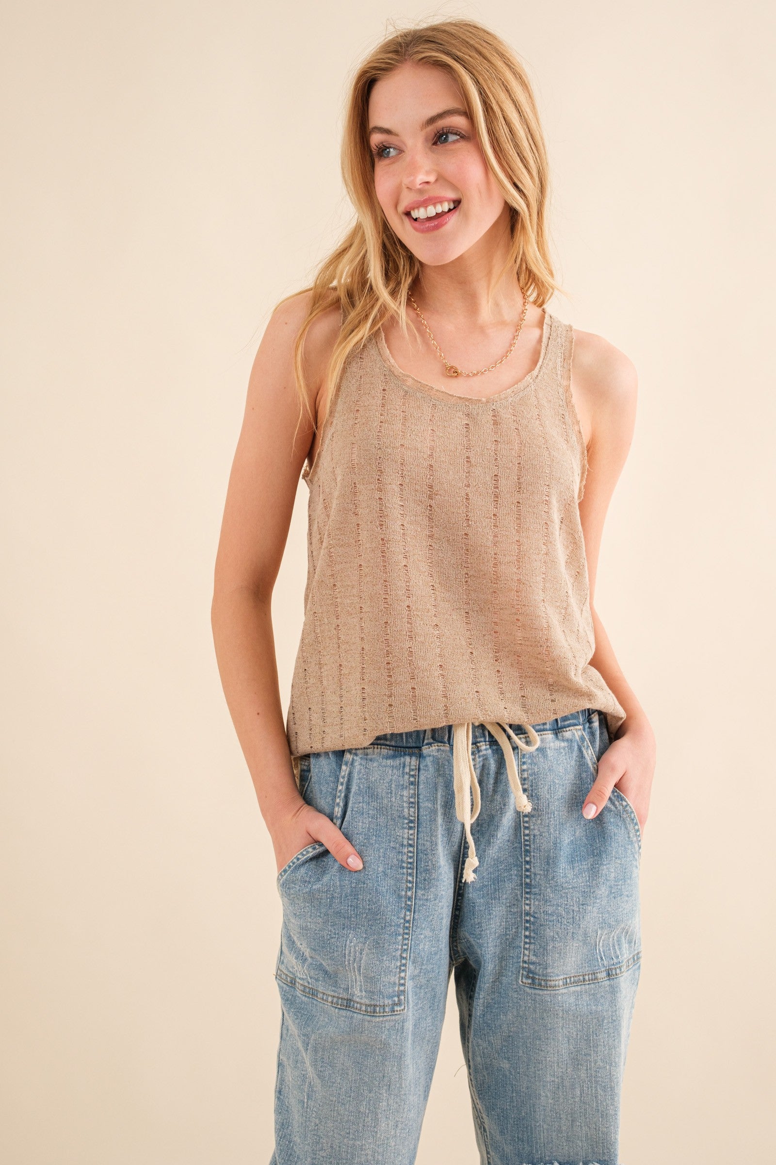 So Much to Say Boho Tank