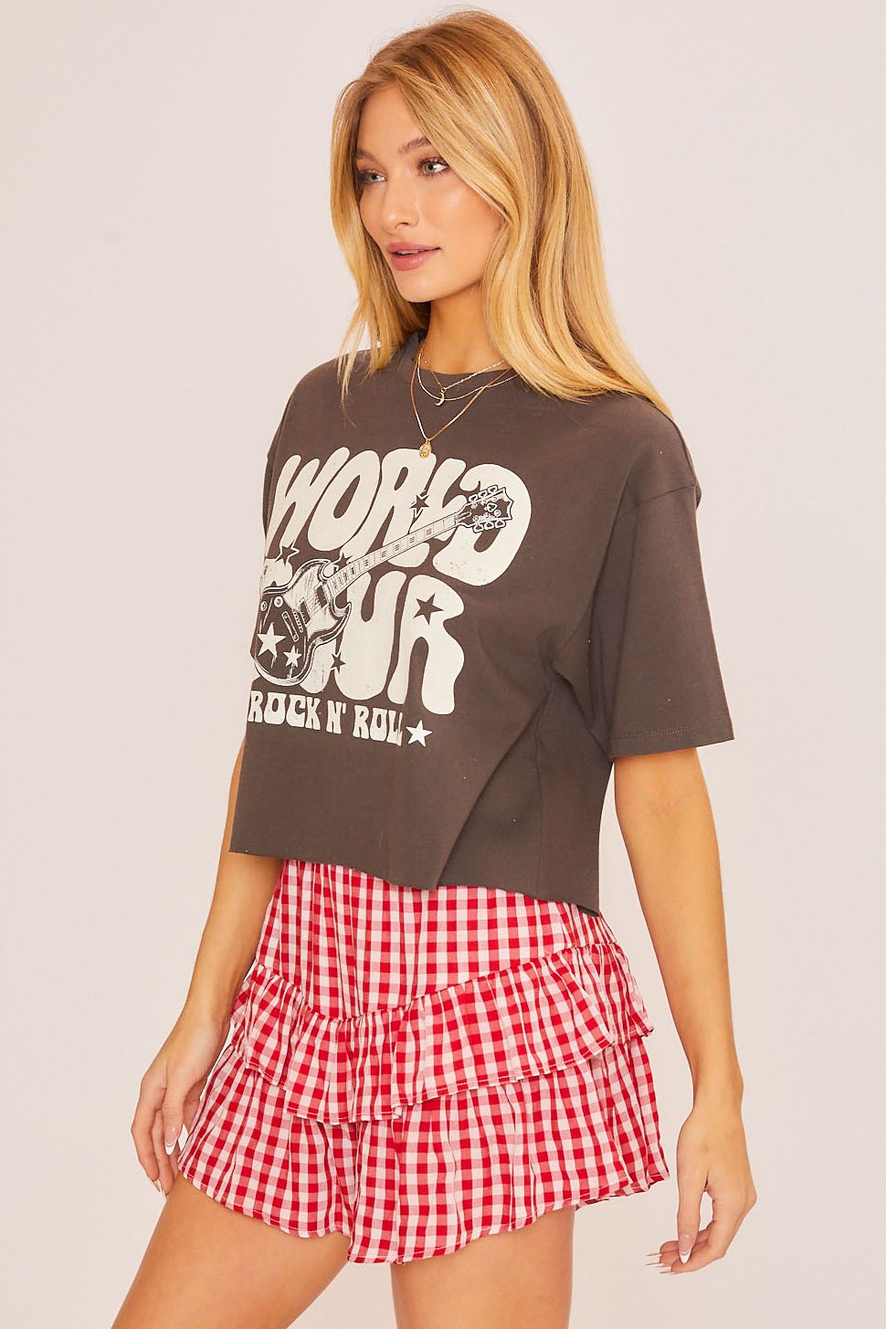 World Tour Cropped Tee