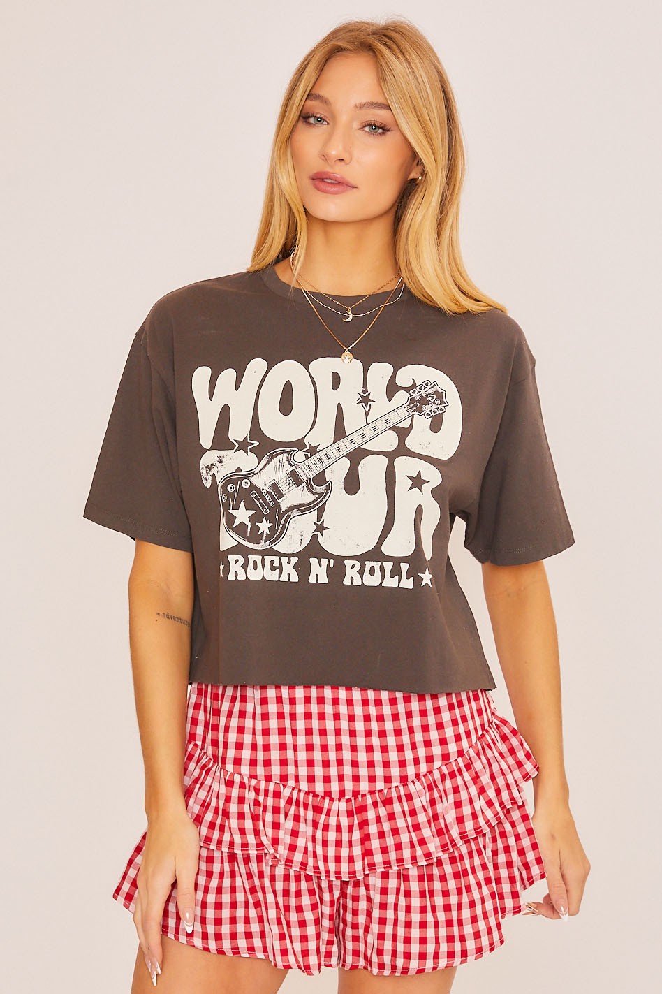 World Tour Cropped Tee