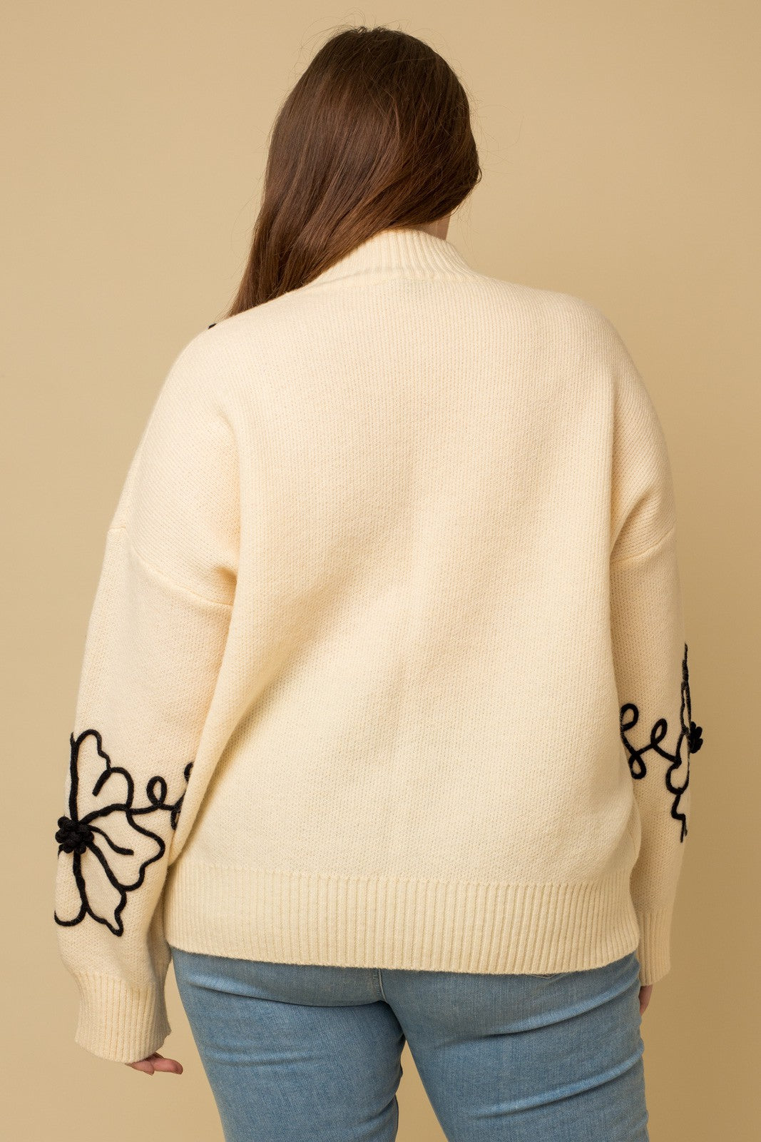 Feel Good Stuff Mock Neck Sweater