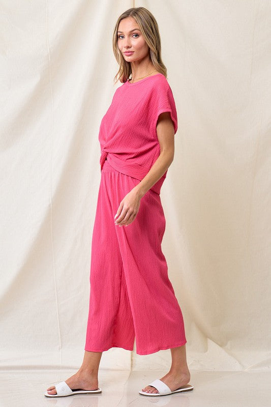 Just Like You Top - Fuchsia