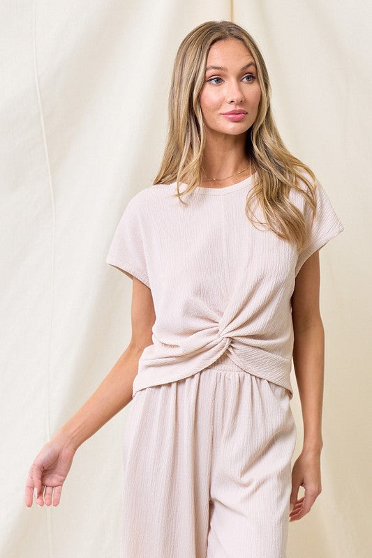 Just Like You Top - Taupe