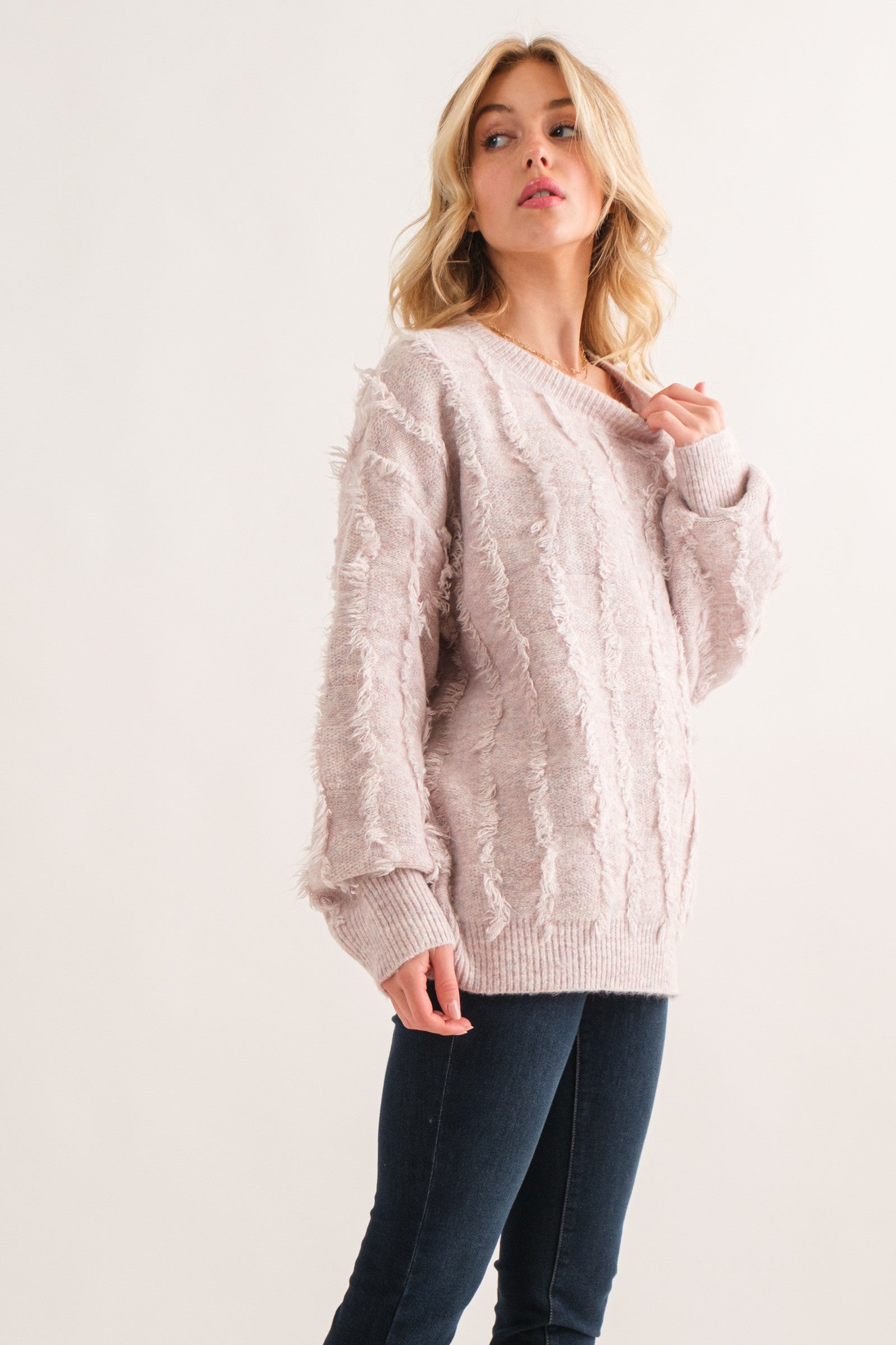 On the Fritz Fringe Sweater