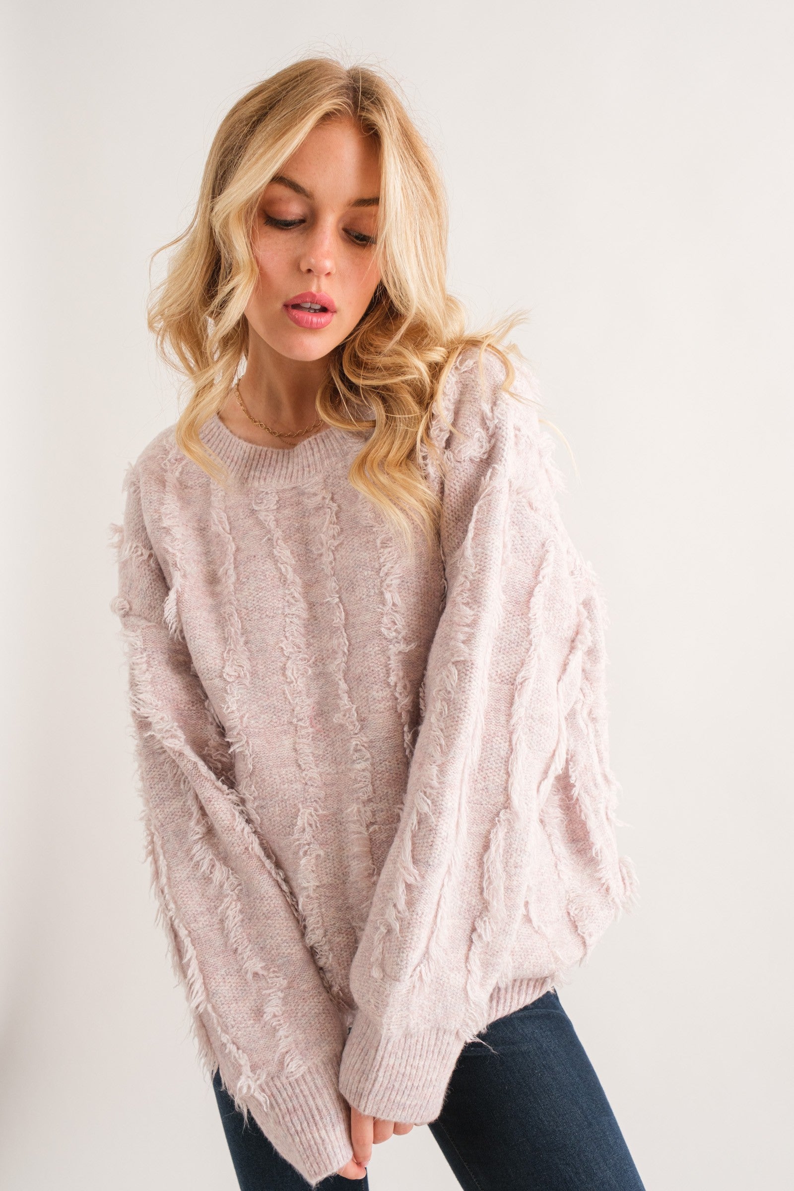 On the Fritz Fringe Sweater