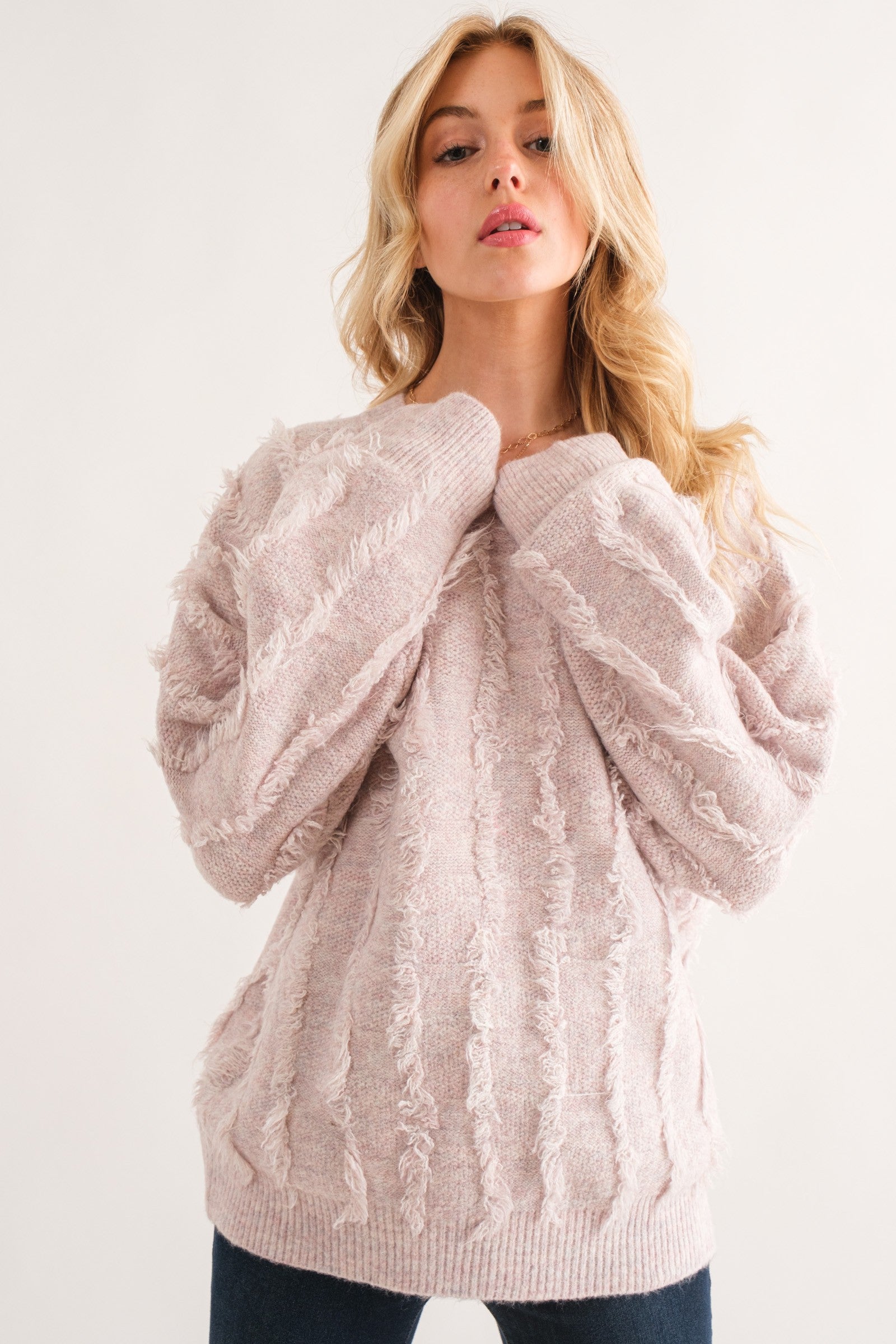 On the Fritz Fringe Sweater