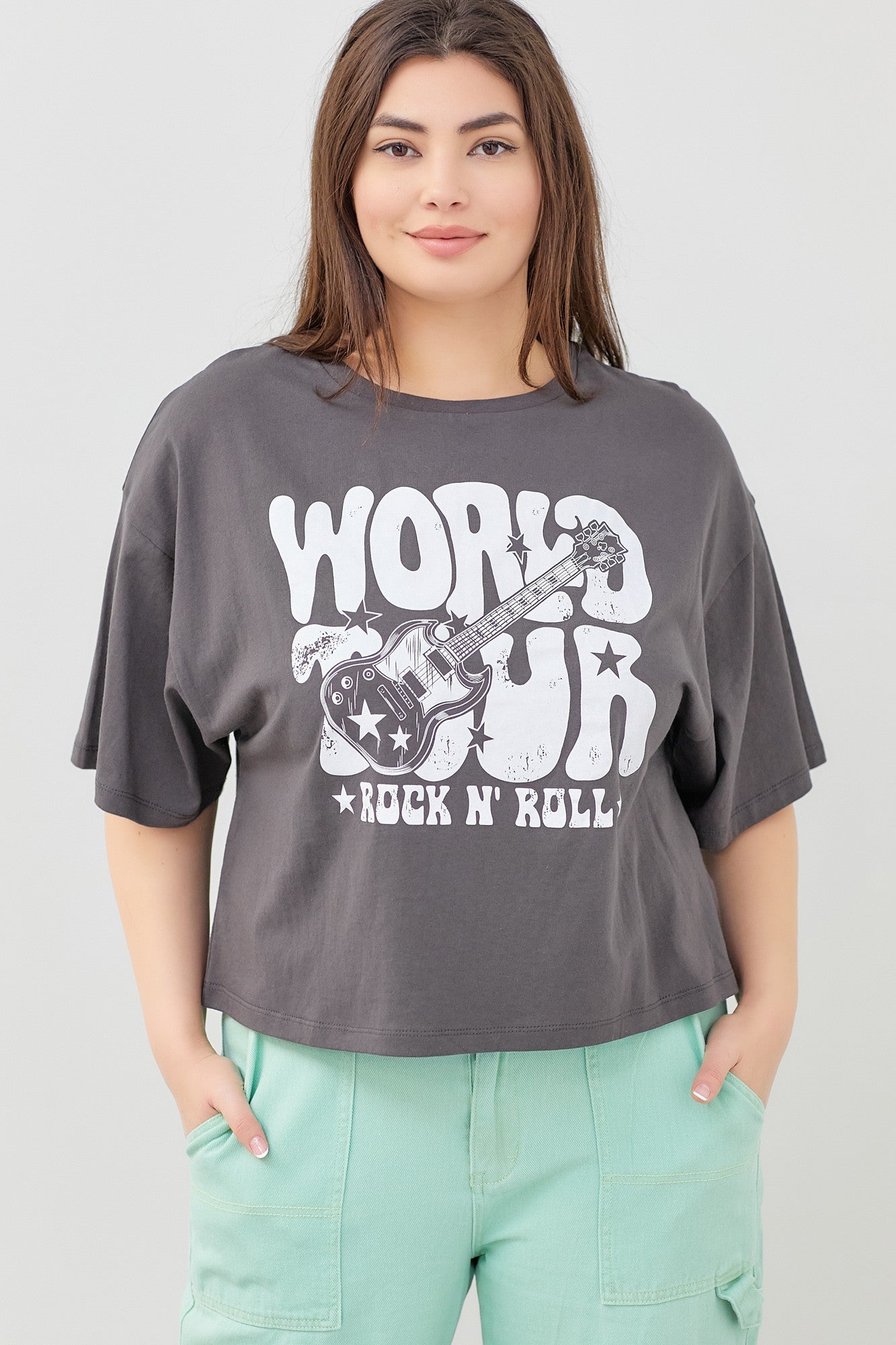 World Tour Cropped Tee