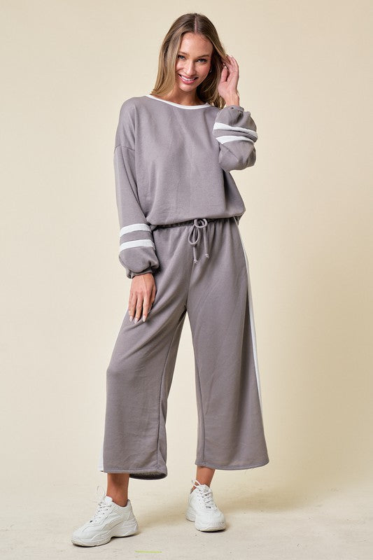 Want This Back Set - Grey