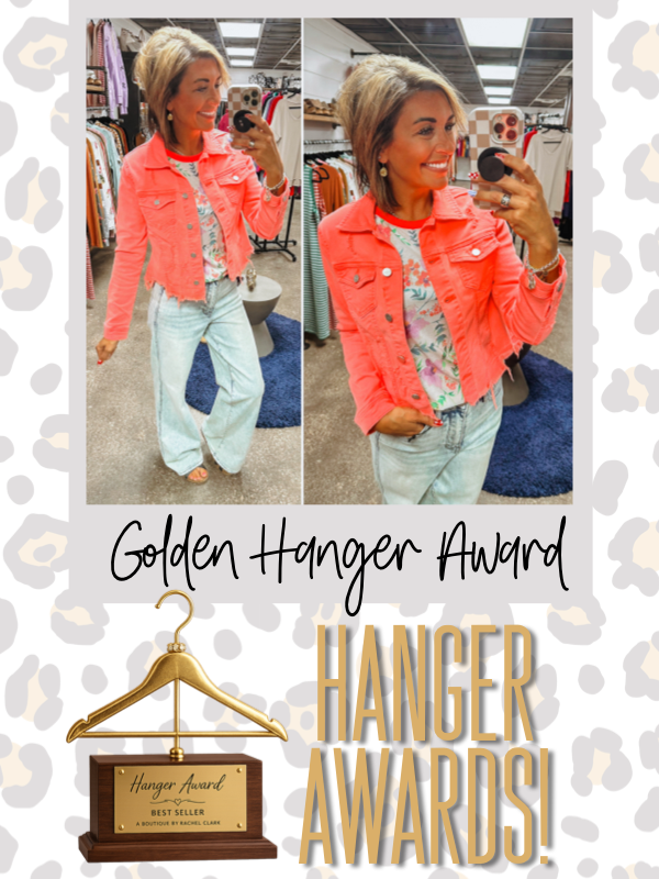 Make Me Happy Fray Hem Color Jean Jacket - Coral