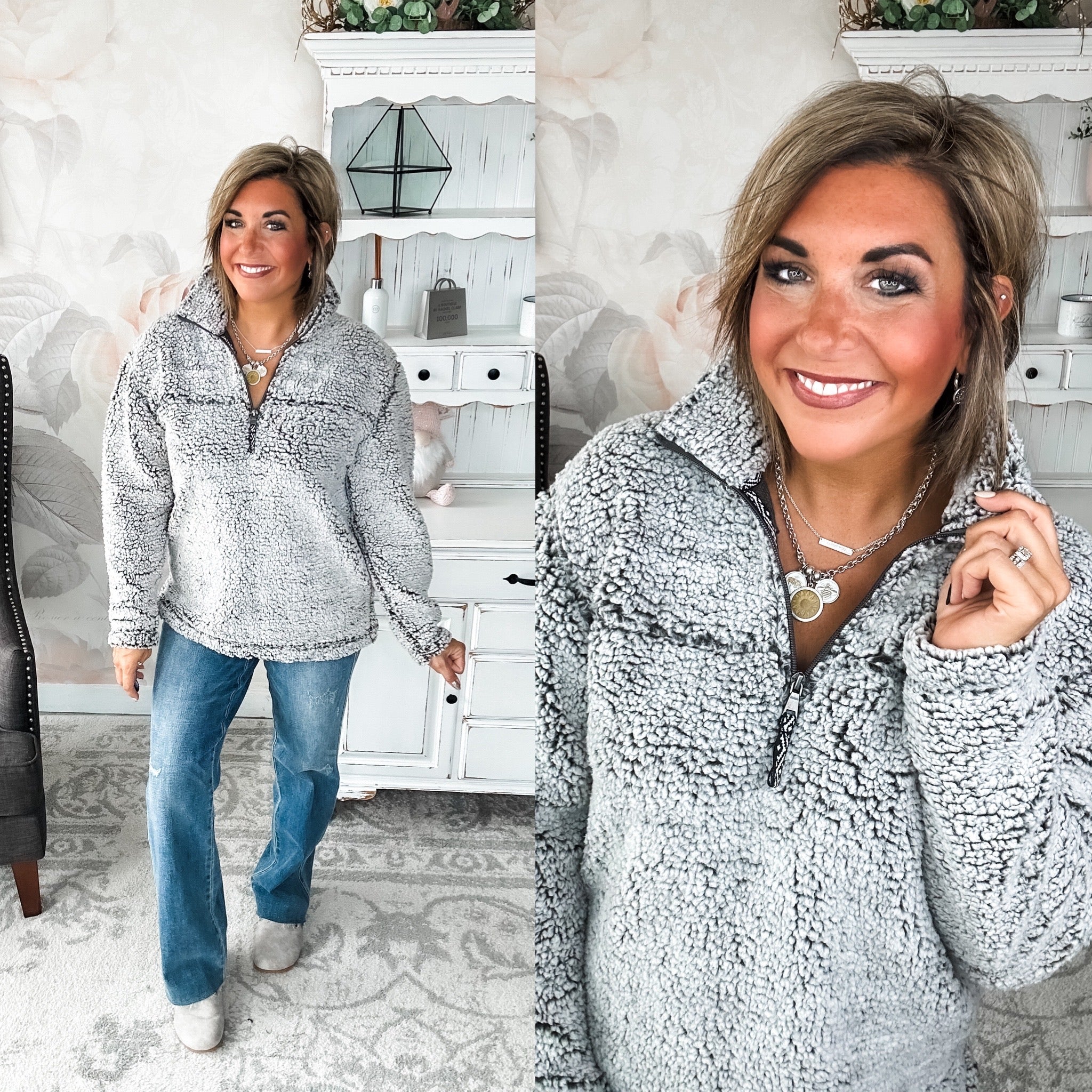 Into The Arctic Sherpa Pullover