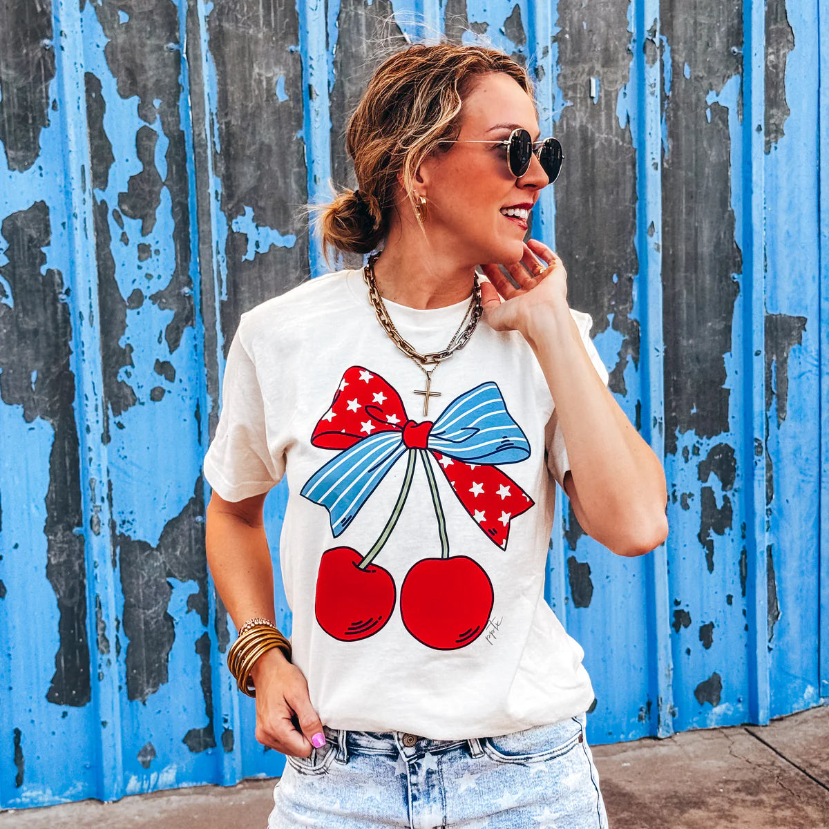 Cherry 'Merica Graphic Tee