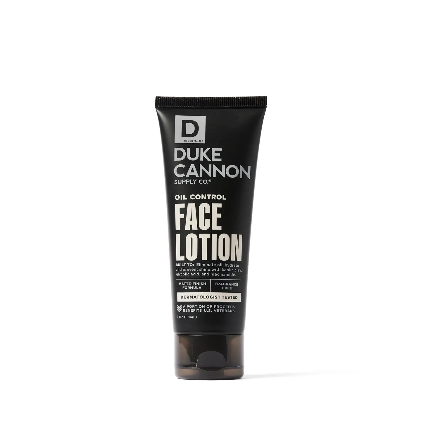 Duke Cannon Oil Control Face Lotion