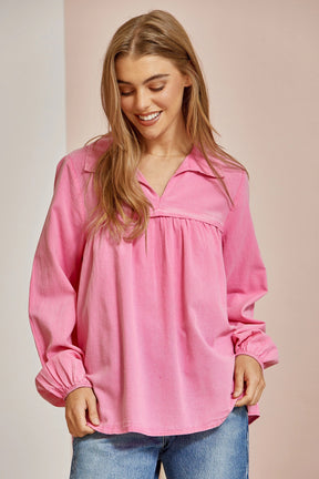 Definitely a Yes Top - Hot Pink