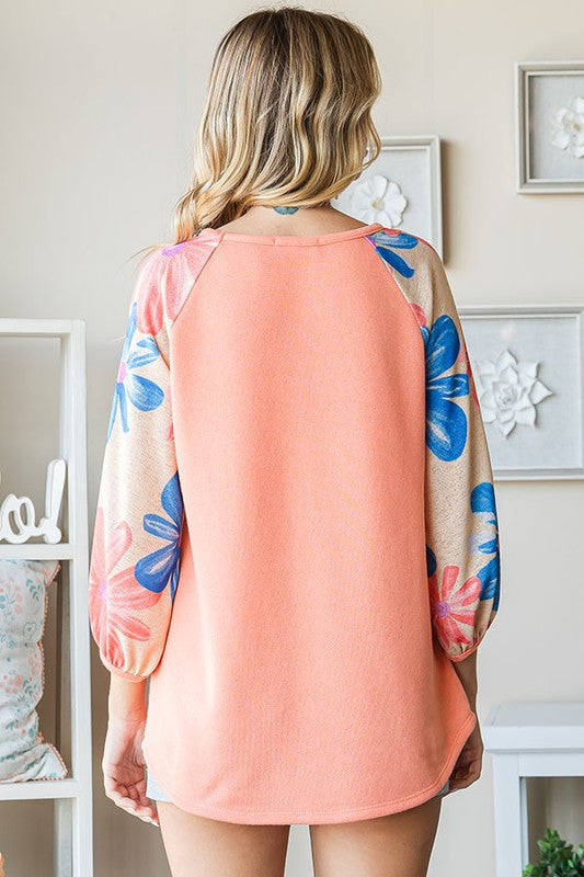 No Plans Needed Top - Coral