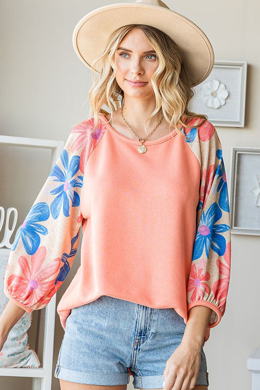 No Plans Needed Top - Coral