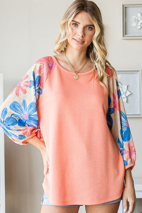 No Plans Needed Top - Coral