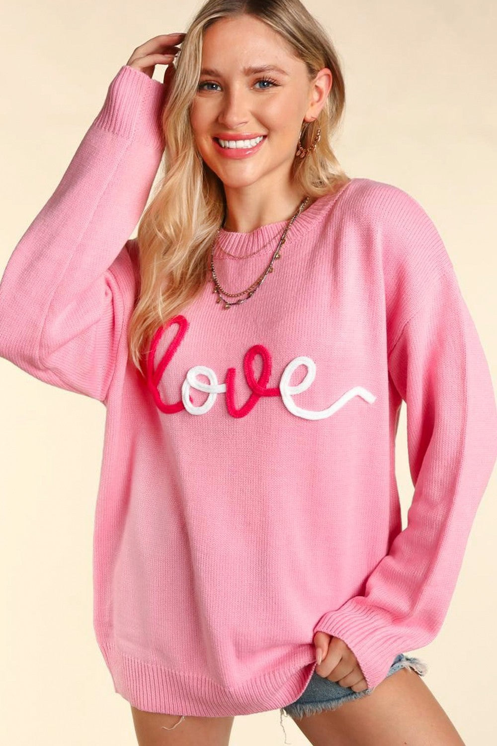 l o v e Spells LOVE Sweater