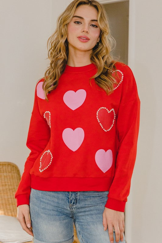 Hearts Of Love Sweatshirt