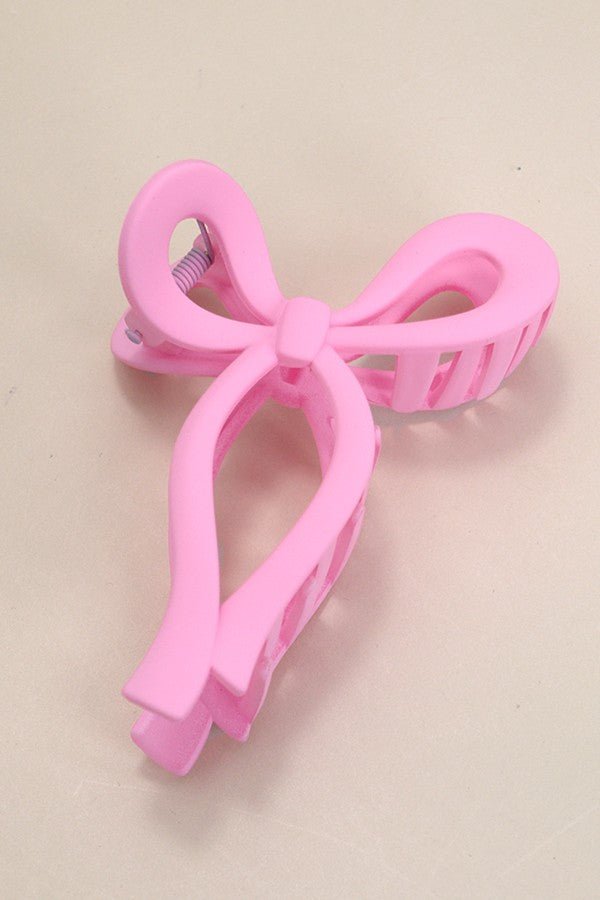 Bow Hair Claw Clip