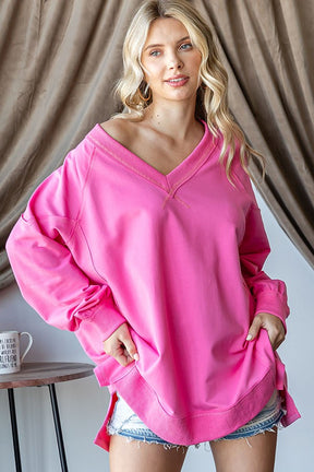 Show You What's Next Pullover - Pink