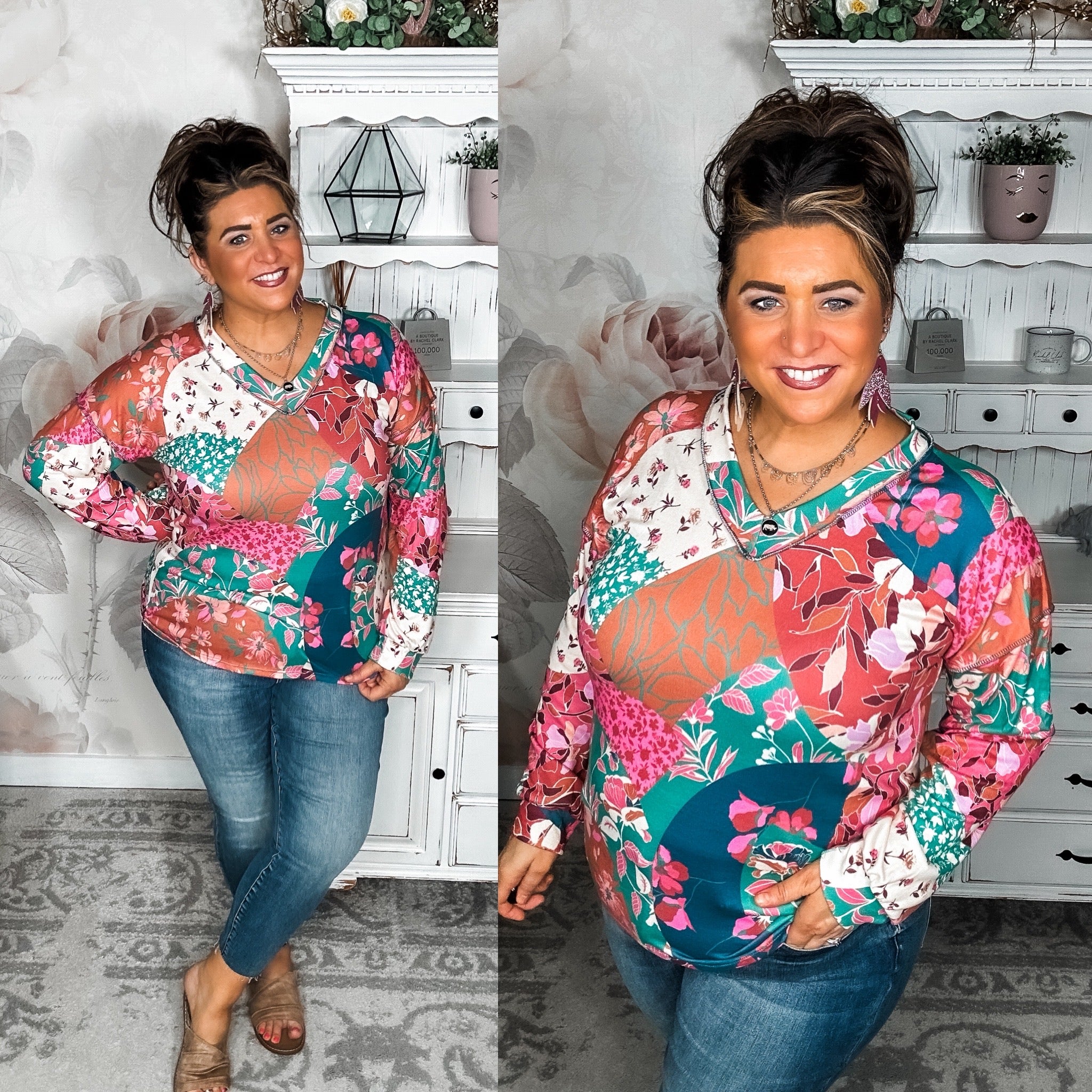 Push Me Around Blouse