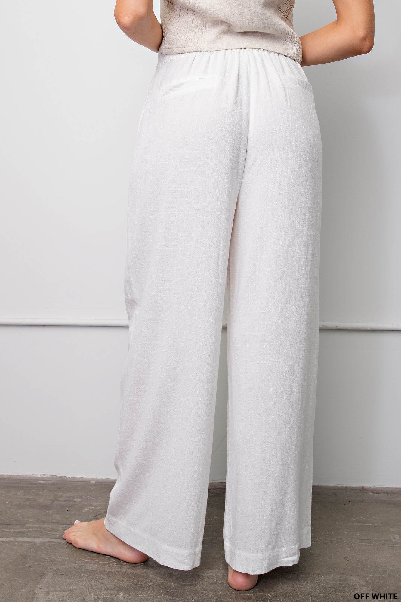 Glad You Made It Pants - Off White