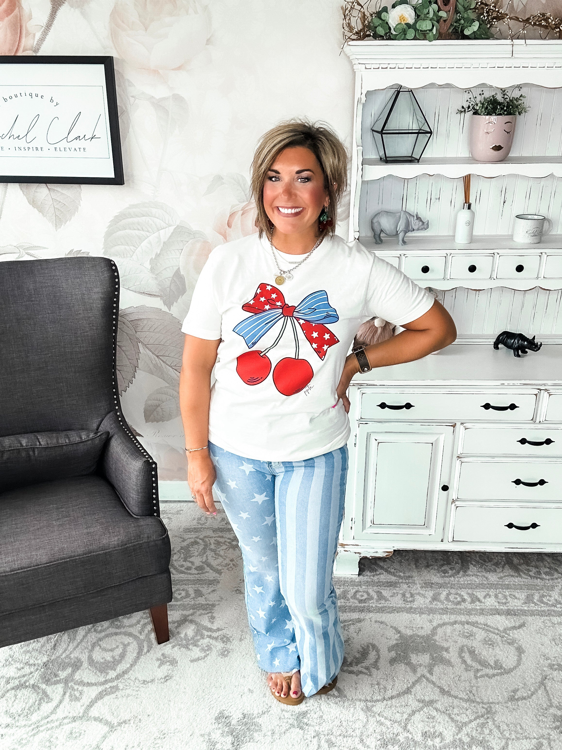 Cherry 'Merica Graphic Tee
