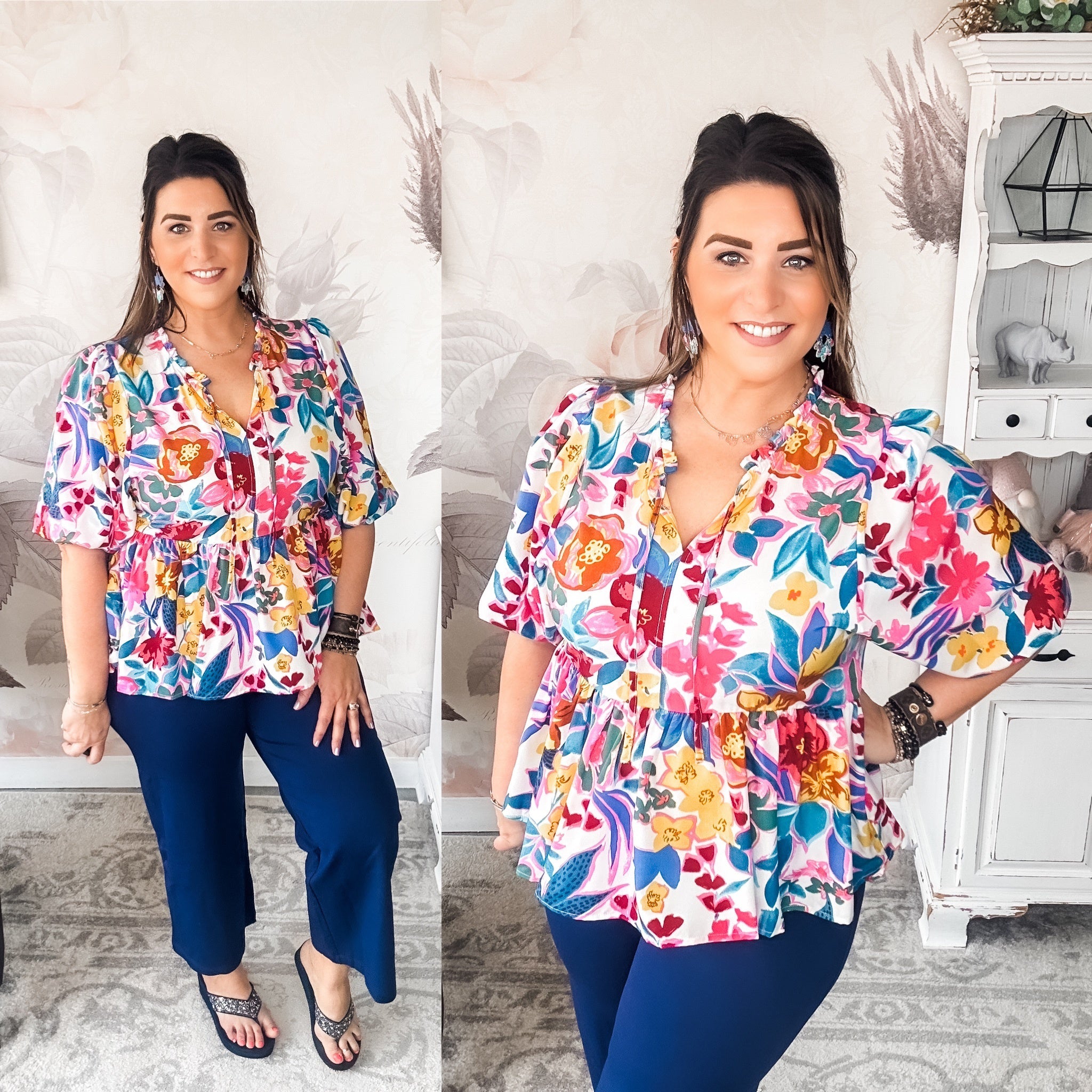 Wild Flowers Blouse