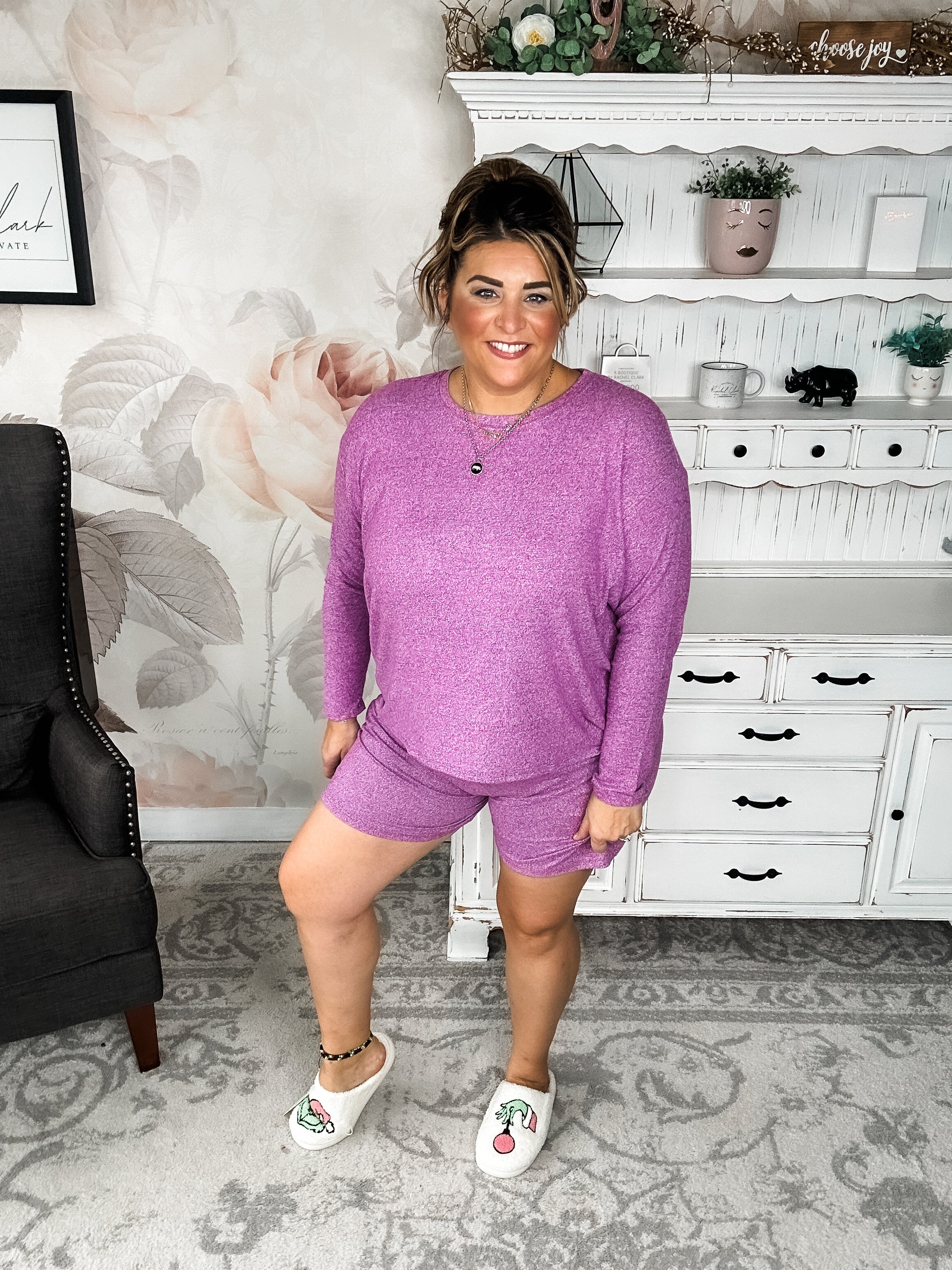 BLACK FRIDAY EXCLUSIVE - Twilight Traveler Lounge Set - Light Plum