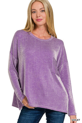 BLACK FRIDAY EXCLUSIVE! - Into The Night Pullover - Violet