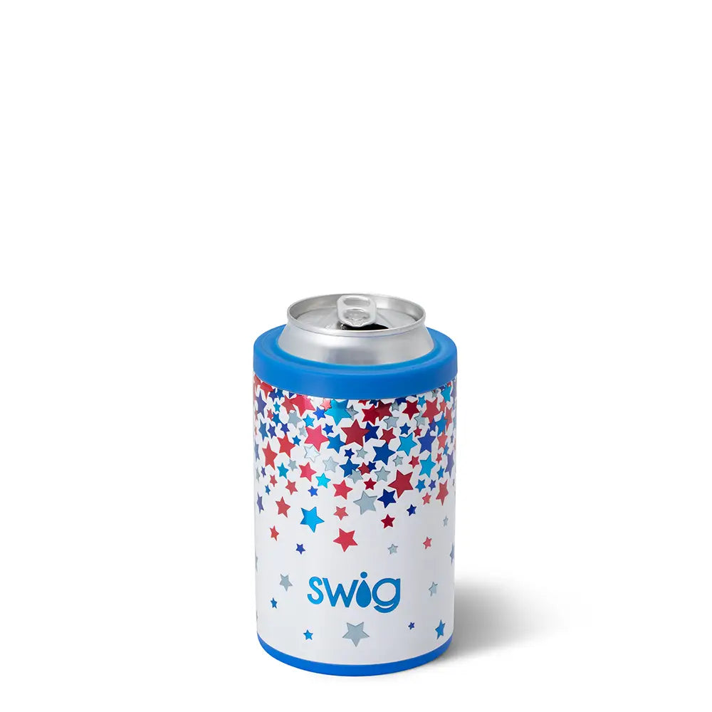 Swig Star Spangled Can + Bottle Cooler (12oz)