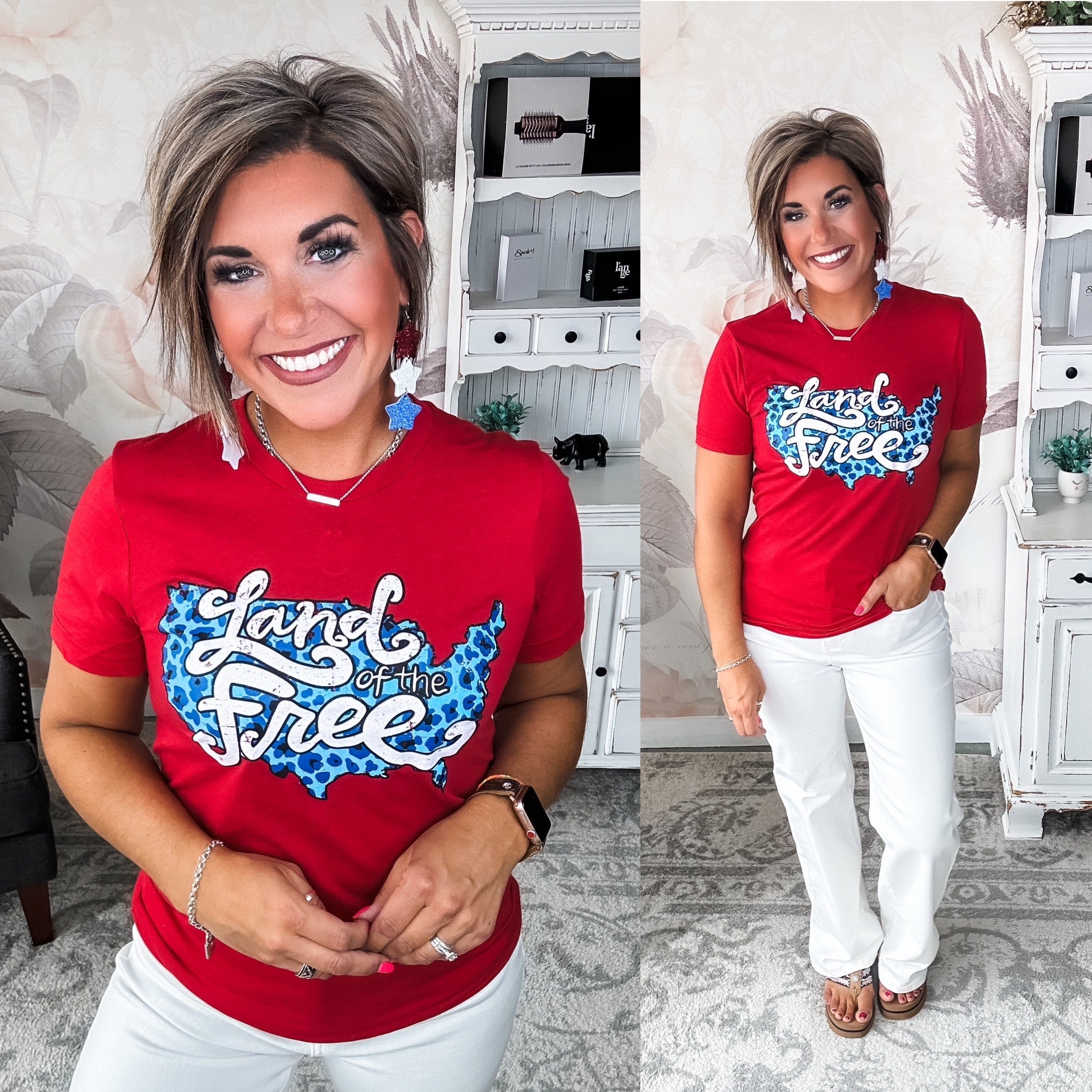 Land of the Free Graphic Tee