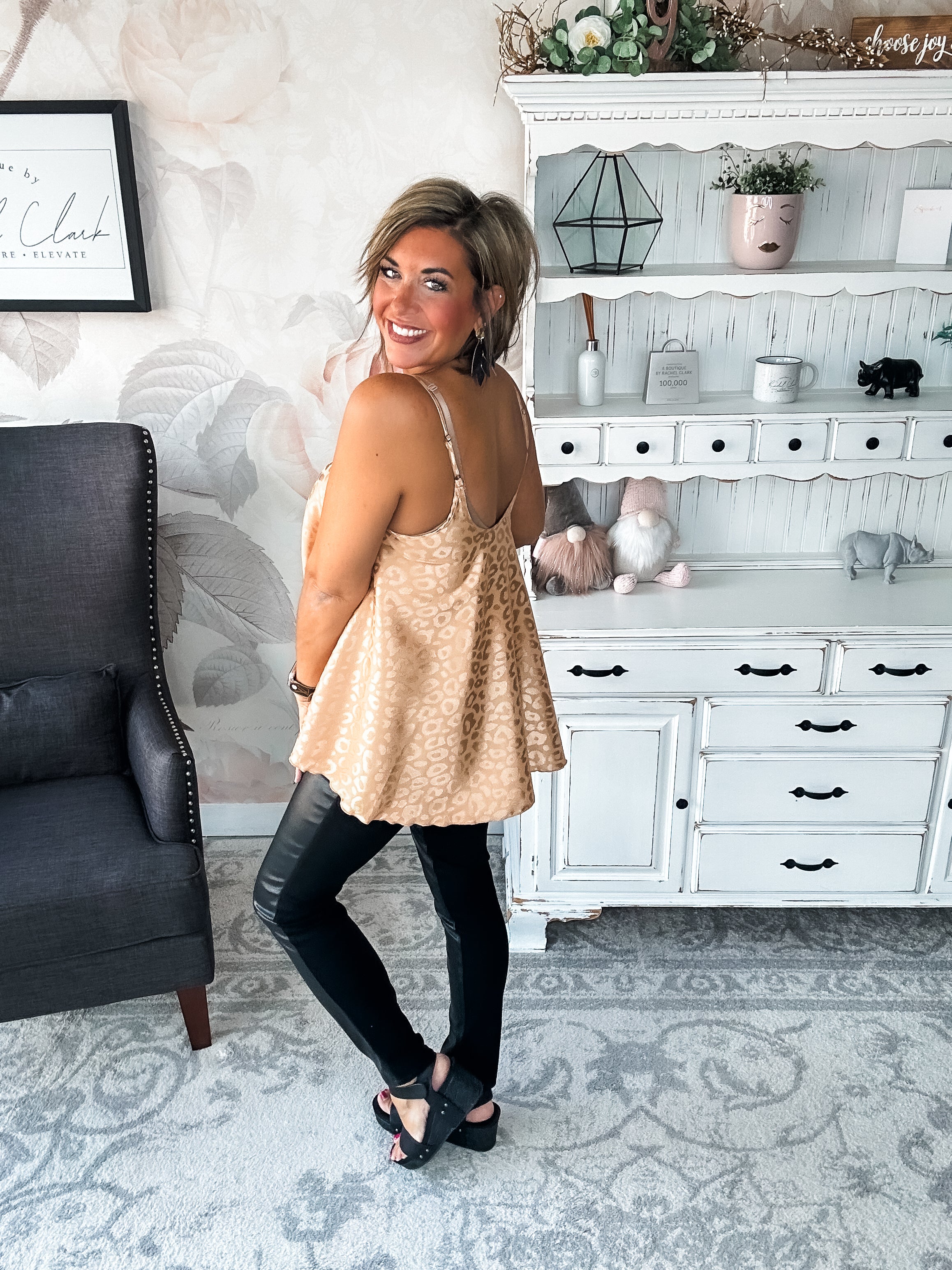 Remember Your Heart Tank - Rose Gold